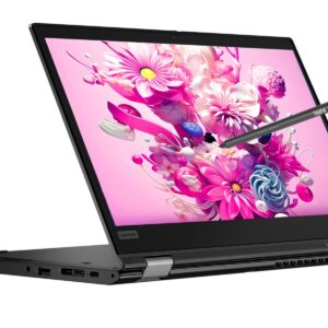 Lenovo ThinkPad L13 Yoga Gen 2 Laptop 2 in1 Touchscreen 13.3" FHD & Pen, Core i5-10th Gen, 16GB RAM, 256GB SSD, Backlit key, Fingerprint Reader, HDMI Windows 11 Pro(USED)